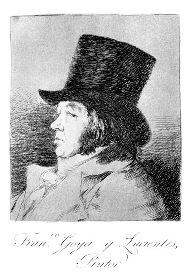 Autorretrato, 1799 de Francisco de Goya