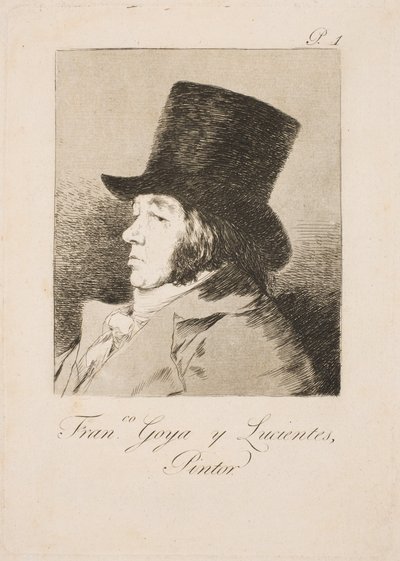 Autorretrato de Francisco de Goya