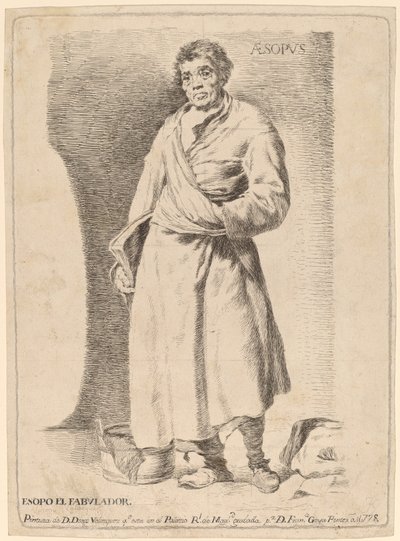 Esopo de Francisco de Goya after Diego Velázquez