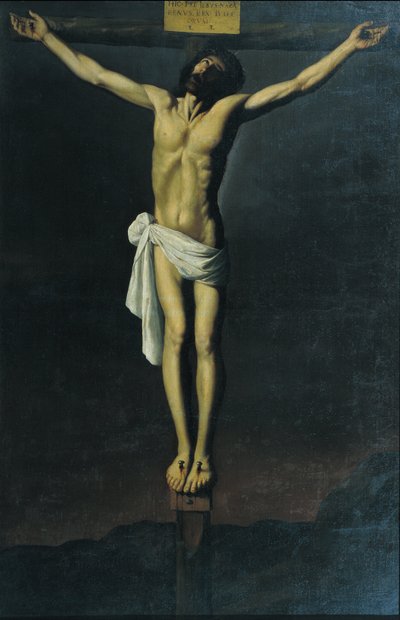 Cristo crucificado de Francisco de Zurbaran