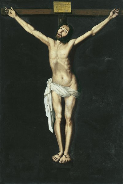 Cristo en la cruz de Francisco de Zurbaran