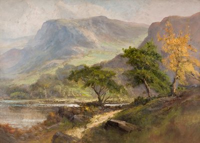 Paisaje con colinas de Frank Thomas Carter