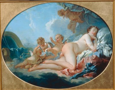 Venus durmiente de François Boucher