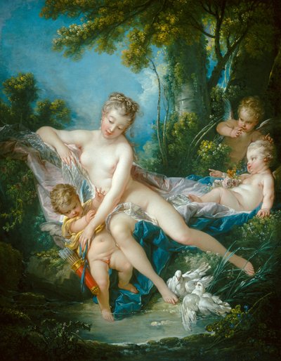 El baño de Venus de François Boucher