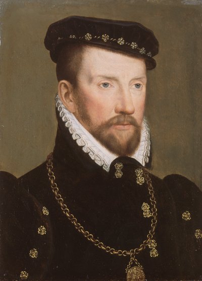 Almirante Gaspard II de Coligny de François Clouet