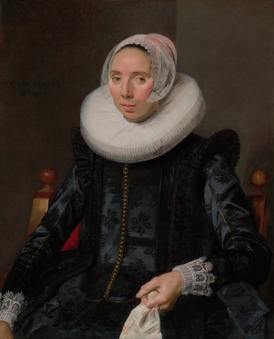 Retrato de una dama, 1627 de Frans Hals