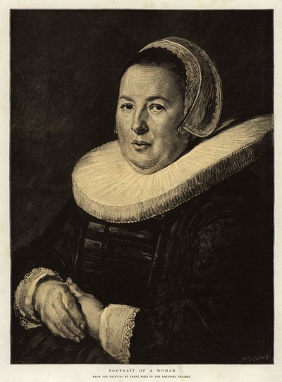 Retrato de una mujer de Frans Hals