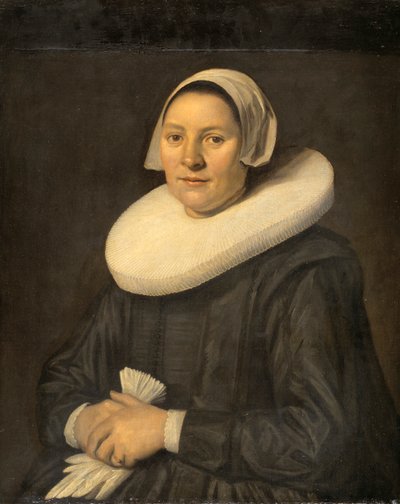 Retrato de una mujer, siglo XVII de Frans Hals