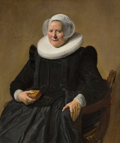 Retrato de una Dama Anciana de Frans Hals