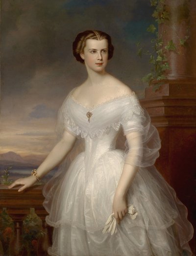 Retrato de Isabel de Baviera de Franz Schrotzberg