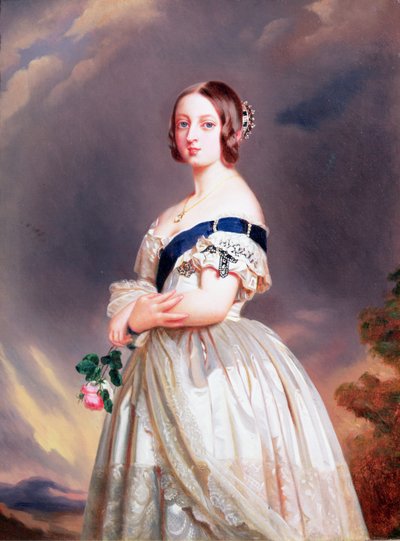 Reina Victoria (1819-1901) 1842 de Franz Xaver Winterhalter