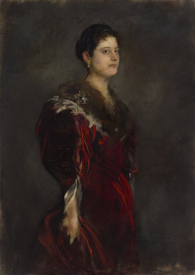 Marie Baronin Harkányi de Franz von Lenbach