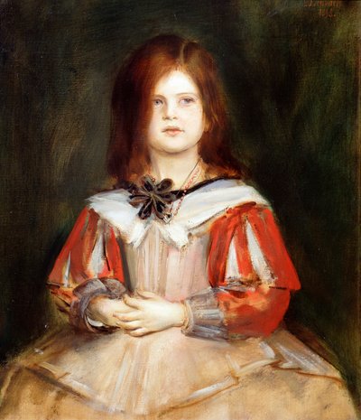 Retrato de Gabriella Lenbach, 1898 de Franz von Lenbach