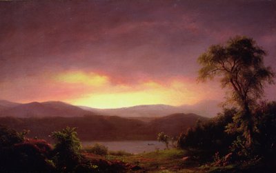 Paisaje de Catskill, c.1858-60 de Frederic Edwin Church