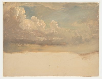 Estudio de nubes de Frederic Edwin Church