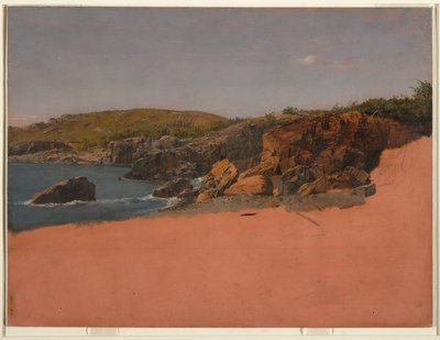 La costa en Mount Desert de Frederic Edwin Church