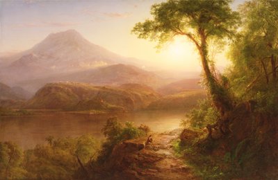 Paisaje Tropical: Paisaje Sudamericano de Frederic Edwin Church