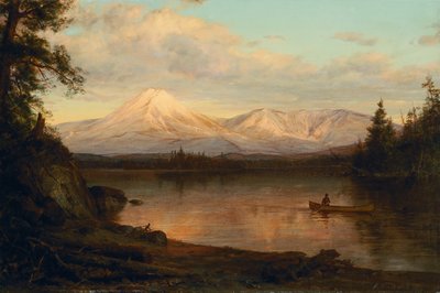 Vista del monte Katahdin de Frederic Edwin Church