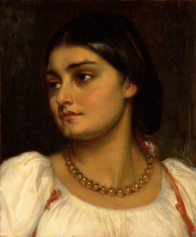 Cabeza de un Modelo Romano de Frederic Leighton