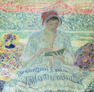 Lectura de verano de Frederick Carl Frieseke