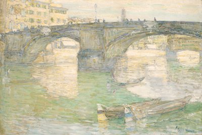 Ponte Santa Trinità de Frederick Childe Hassam