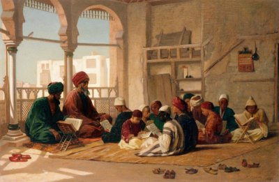 Escuela del Sultán Hassan en El Cairo de Frederick Goodall