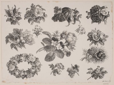 Motivos florales de Frederik Schepelern