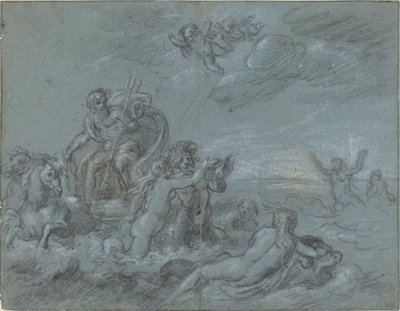 El Triunfo de Neptuno de French 18th Century