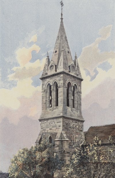 Bourbonne-les-Bains, Iglesia, Campanario y aguja de French Photographer