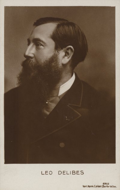 Leo Delibes, compositor francés (1836-1891) de French Photographer