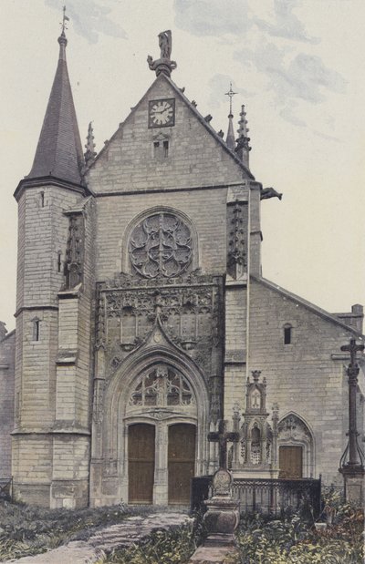 Lhuitre, Iglesia, Fachada O de French Photographer