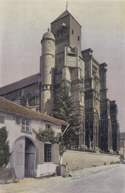 Rembercourt-aux-Pots, Iglesia, Fachada N O de French Photographer