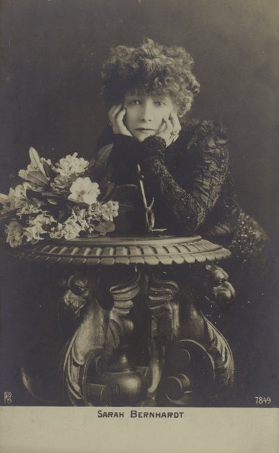 Sarah Bernhardt, actriz francesa de French Photographer