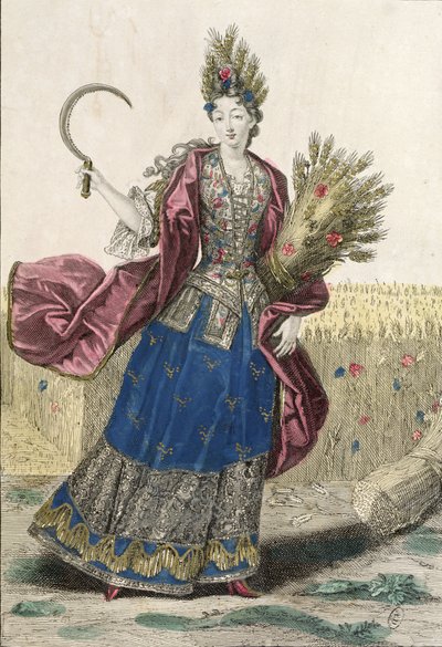 Alegoría del verano de French School