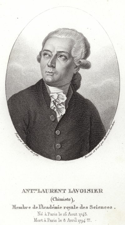 Antoine-Laurent de Lavoisier de French School