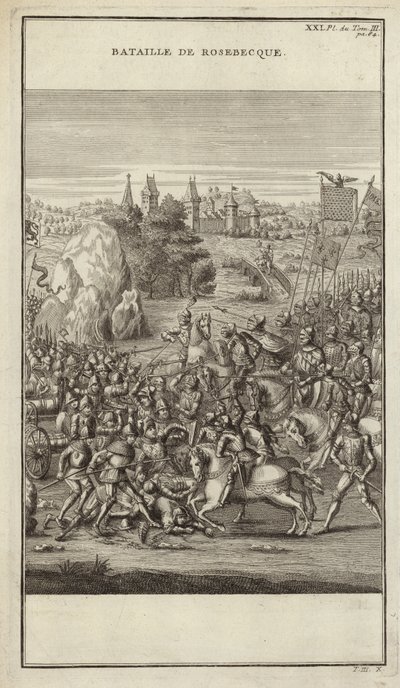 Batalla de Rosebecque de French School