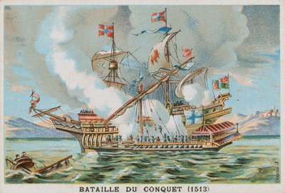 Batalla de Conquet, 1530 de French School