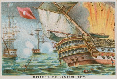 Batalla de Navarino, 1827 de French School