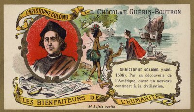 Cristóbal Colón, explorador genovés de French School