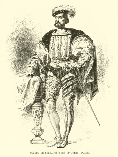 Claude de Lorraine, Duque de Guisa de French School