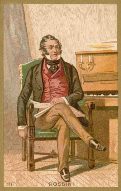 Gioachino Rossini, compositor italiano de French School