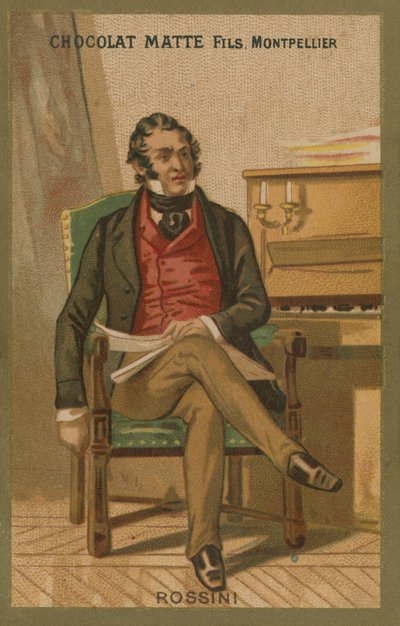 Gioachino Rossini, compositor italiano de French School