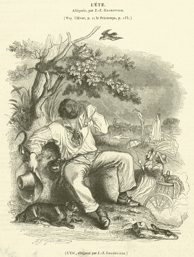 El Verano, alegoría de French School