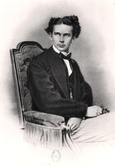 Ludwig II (1845-86) de Baviera, c.1870 de French School