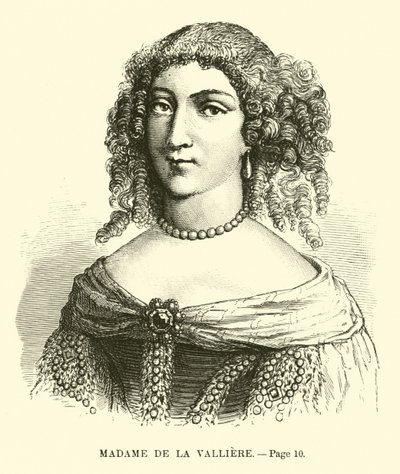 Madame de la Valliere de French School