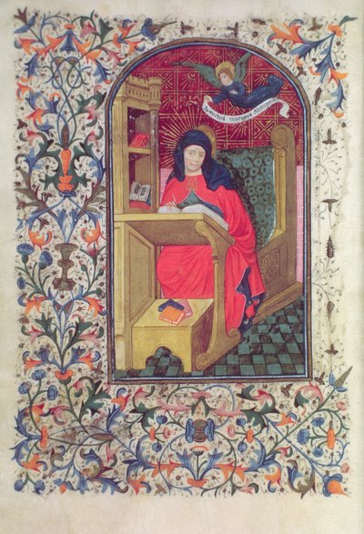 Ms Gen 288 f.266v Erudito, c.1460 de French School