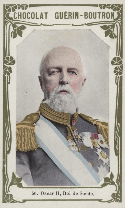 Oscar II, Rey de Suecia de French School