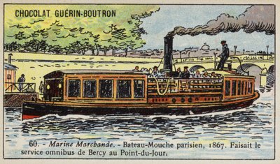 Bateau-mouche parisino de French School