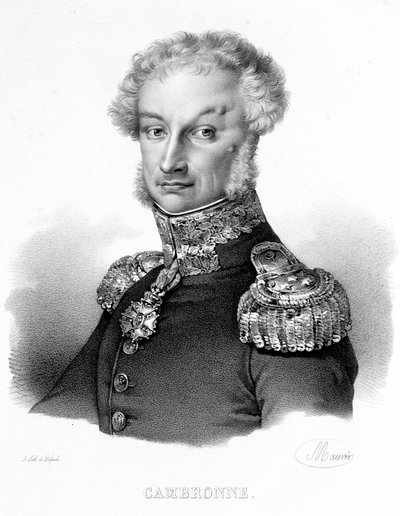 Pierre, Vizconde Cambronne, general francés (1770-1842) de French School