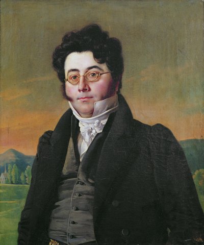 Retrato de Louis Auguste Baudelocque (1799-1863) de French School